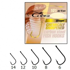 Крючки Cobra STRUGER C101NSB-008,010,012