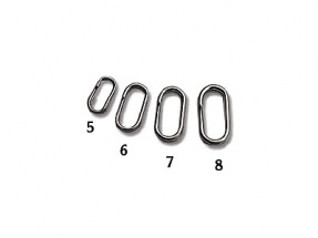 Заводные кольца OVAL SPLINT RING 7мм