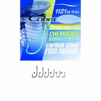 Крючки Cobra CRYSTAL C1121NSB-004,006,008,010