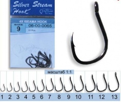 Крючки 4X ISEAMA HOOK №11,12,13