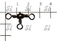 Вертлюг техстар. Lucky John CROSS LINE SWIVEL № 004