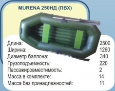 Лодка Мурена 250 нд 