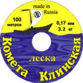 Леска Комета-Клинская 100м в ассорт,